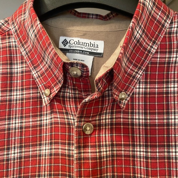 Men’s long sleeve Columbia button down shirt size L - Picture 3 of 12